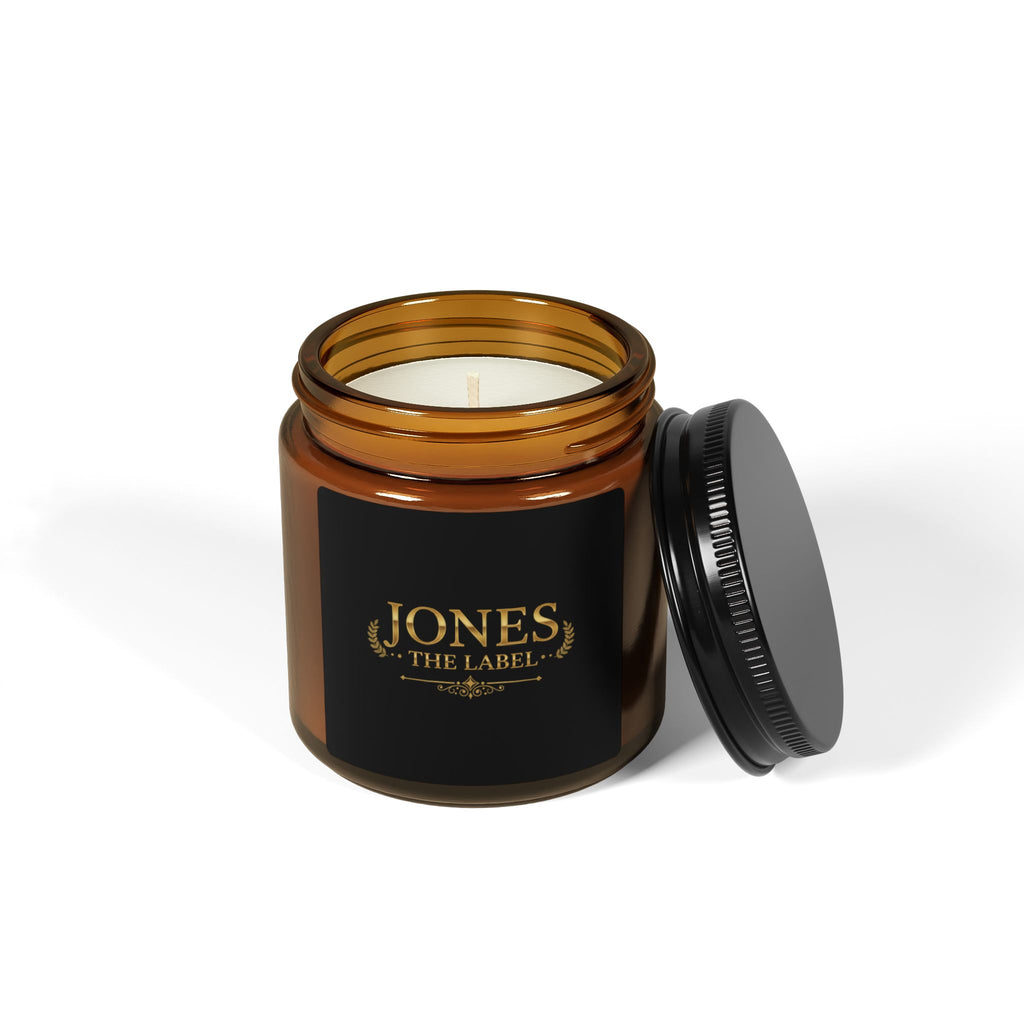 Amber Jar Soy Candle — Jones The Label Scented Candle (Multi-Size)