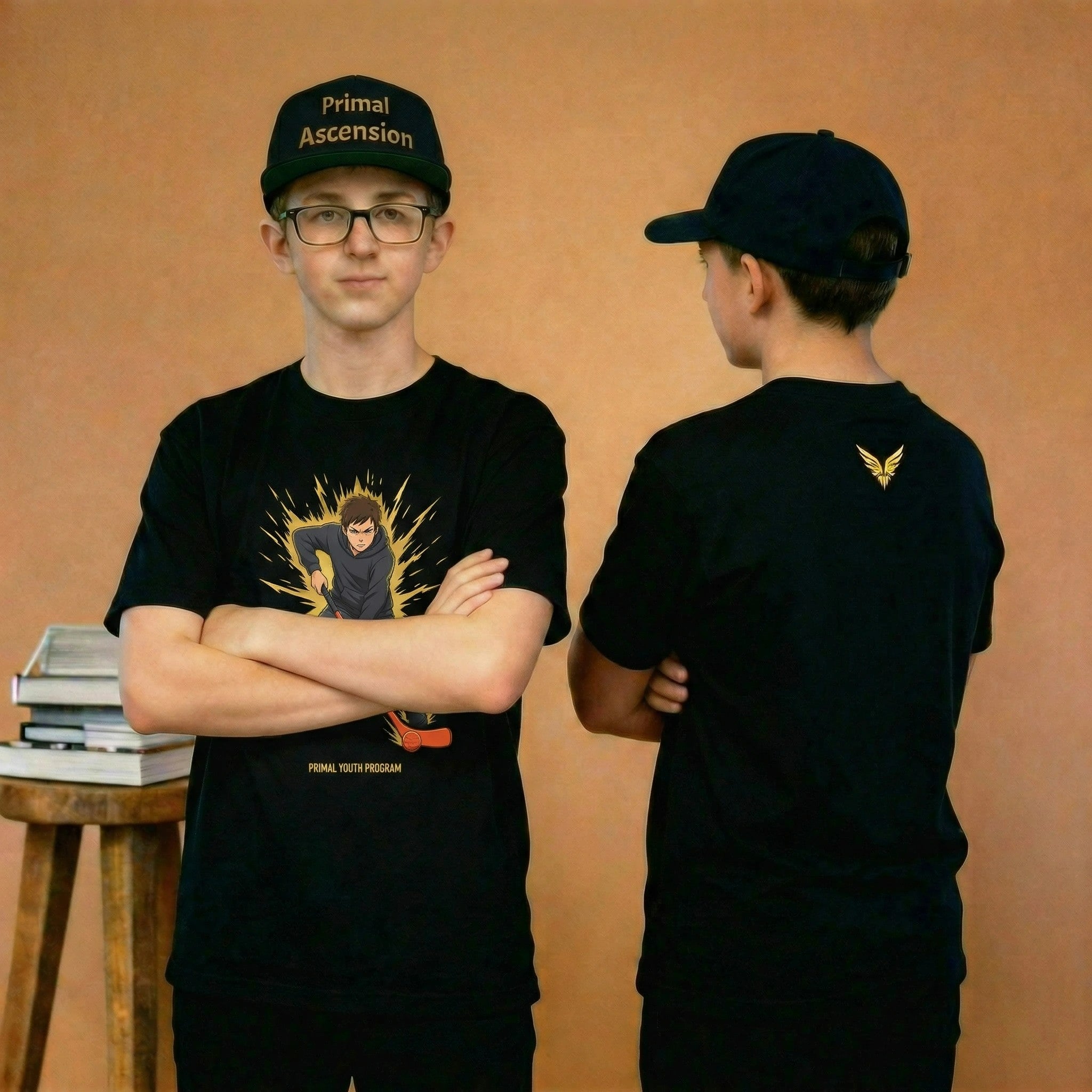 t-shirt  pour jeunes primal youth program