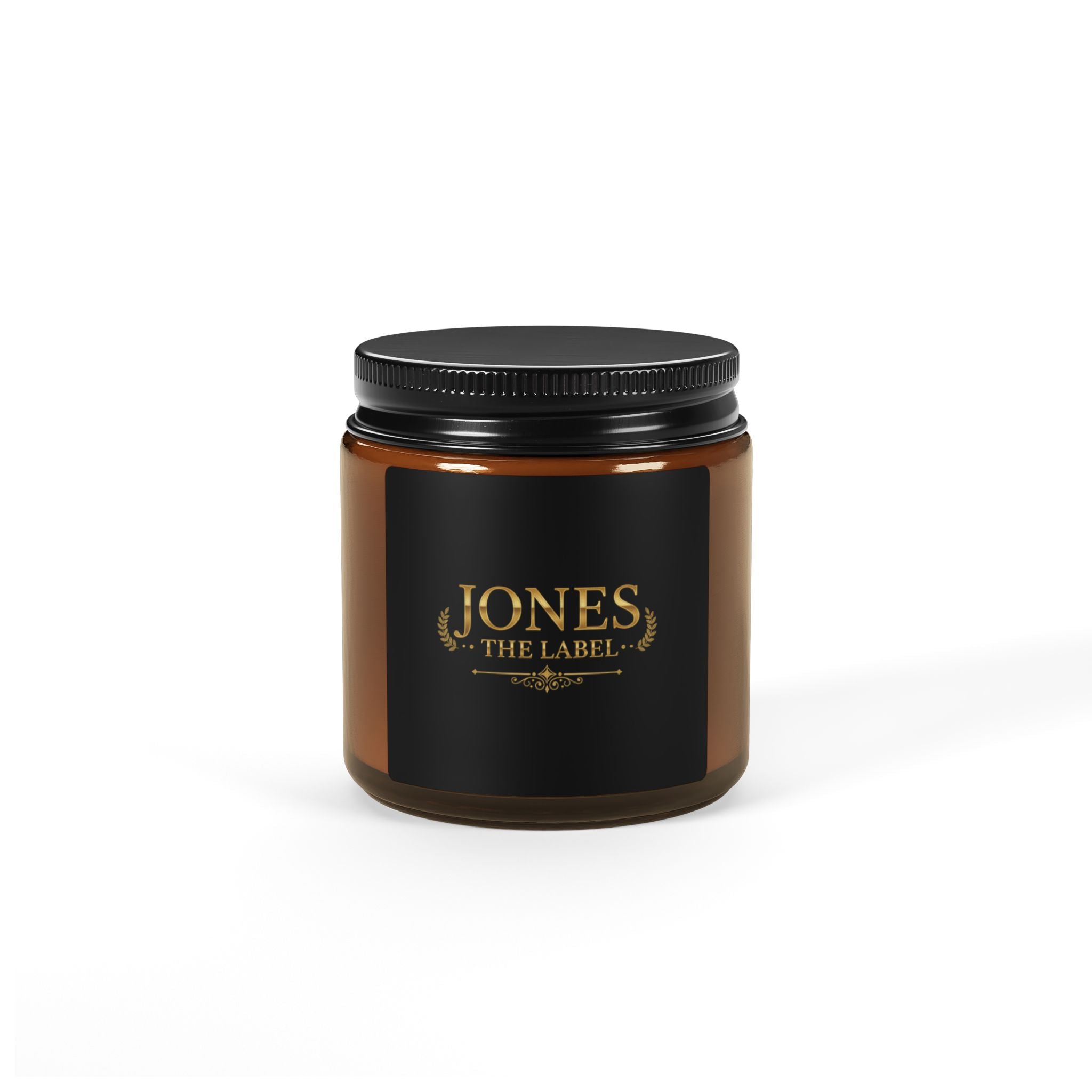 Amber Jar Soy Candle — Jones The Label Scented Candle (Multi-Size)