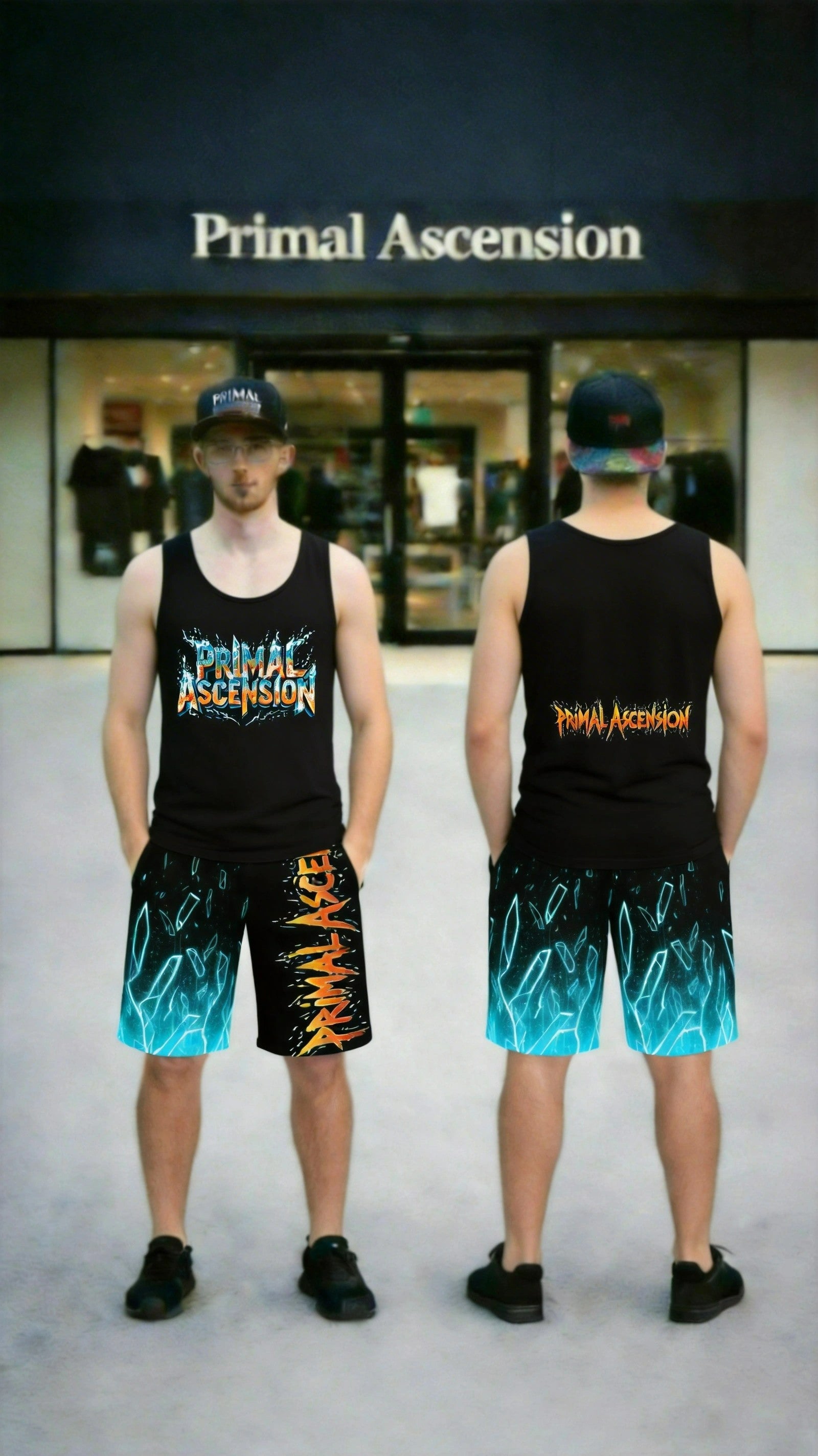 Camisole de sport streetwear primal ascension